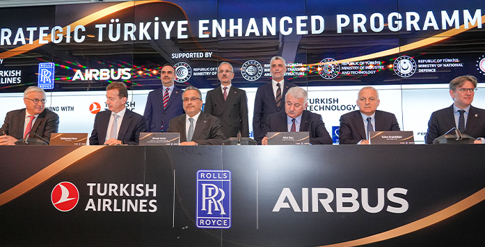 Turkish Airlines, Airbus, Rolls-royce Forge Strategic Partnership For 